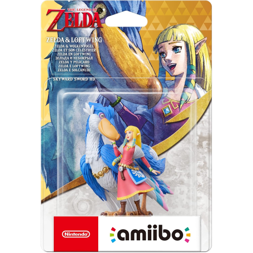 Amiibo The Legend Of Zelda - Zelda E Loftwing Amiibo The Legend Of Zelda - Zelda E Loftwing